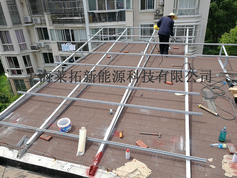 上海松江区11.2千瓦别墅项目安装