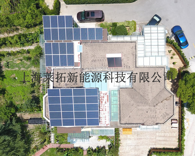 上海松江区11.2千瓦别墅项目安装