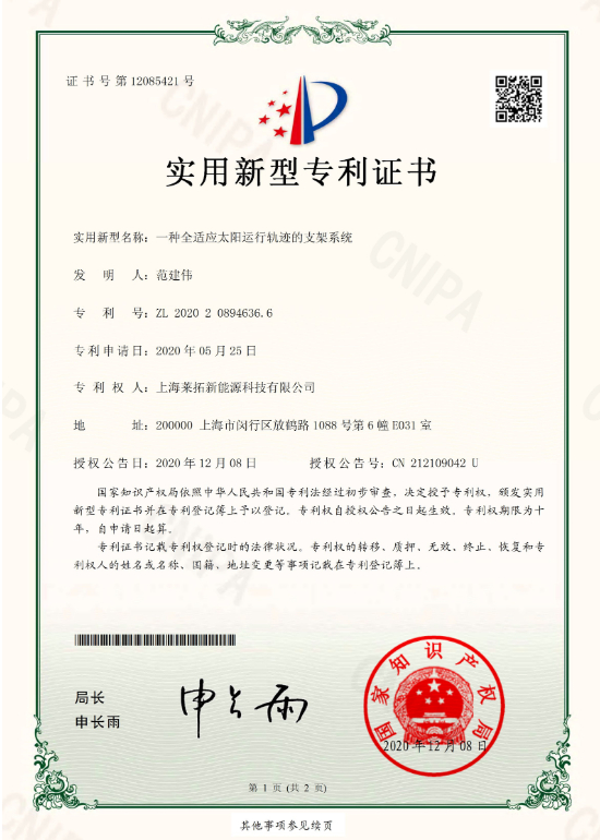 研发成果
