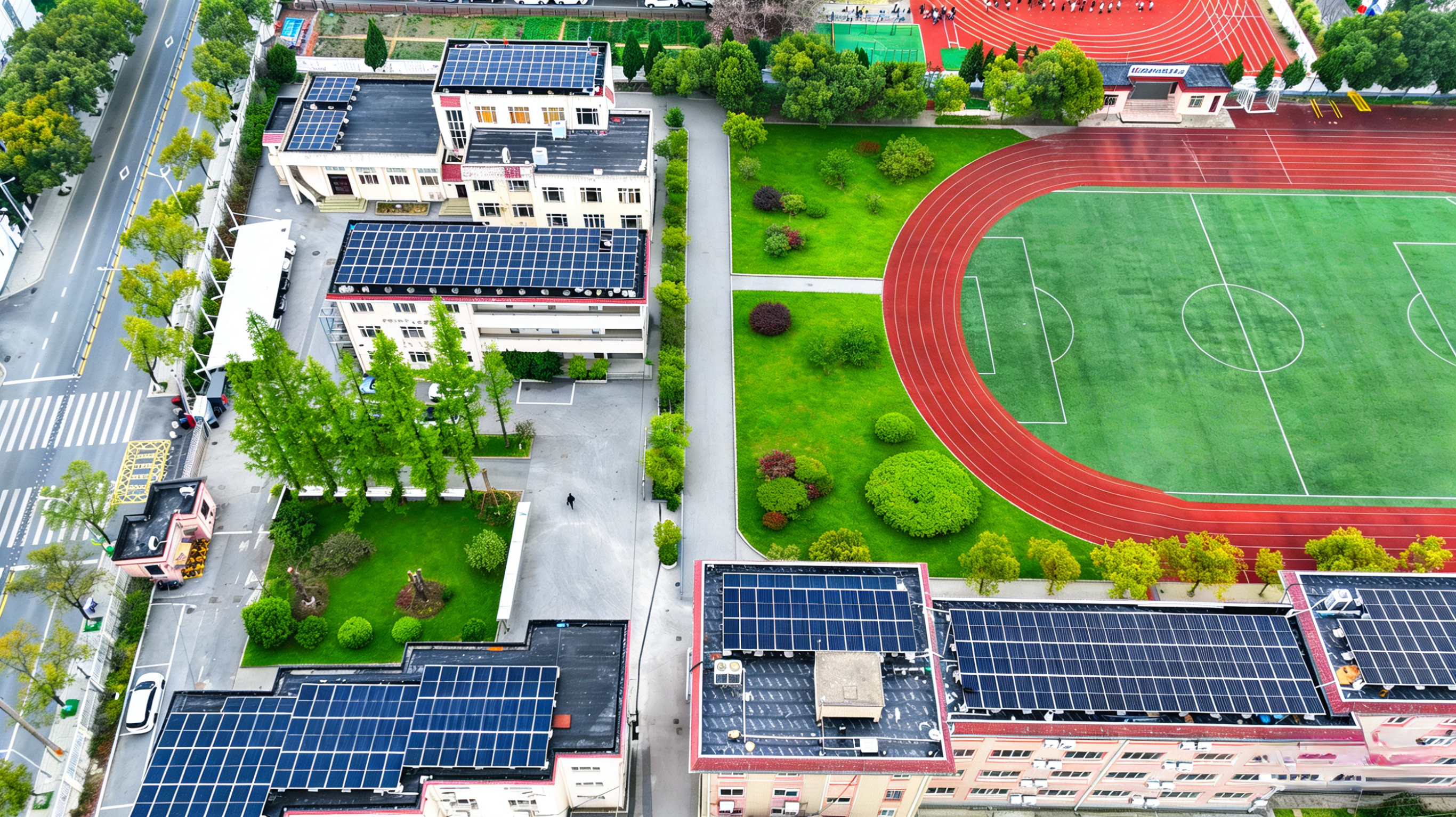 莱拓光伏助力上海多所学校迈入“绿色时代”（10MW+学校项目执行中）